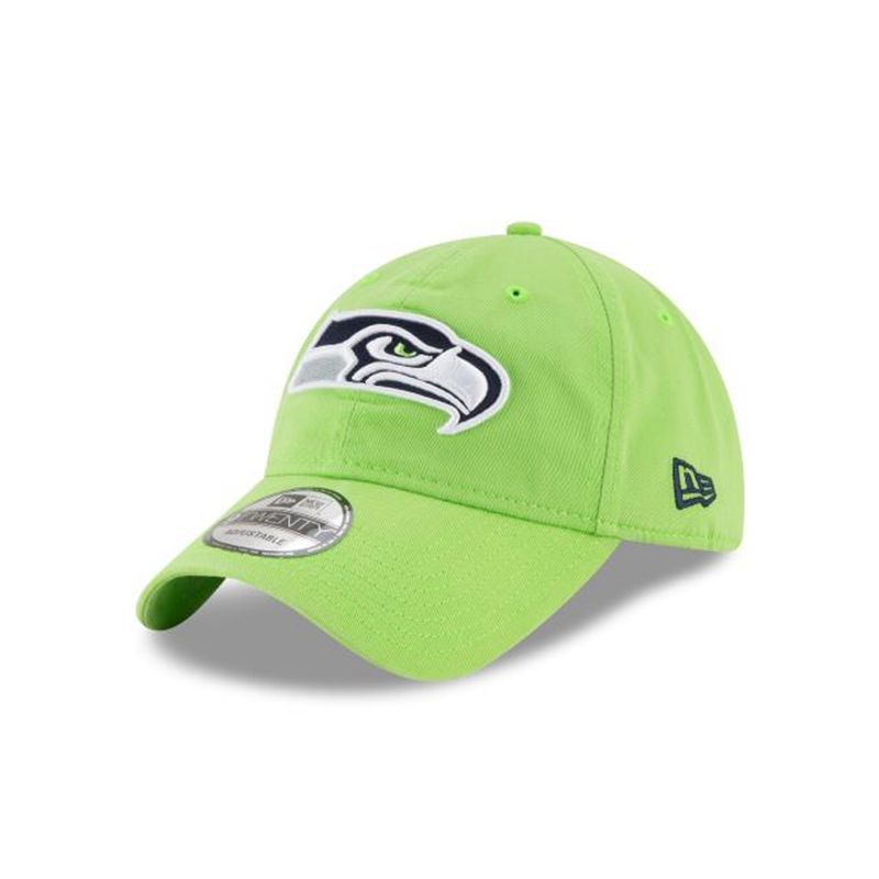 NFL Seattle Seahawks Core Classic 9Twenty Adjustable (QCL2520) - Green New Era Caps